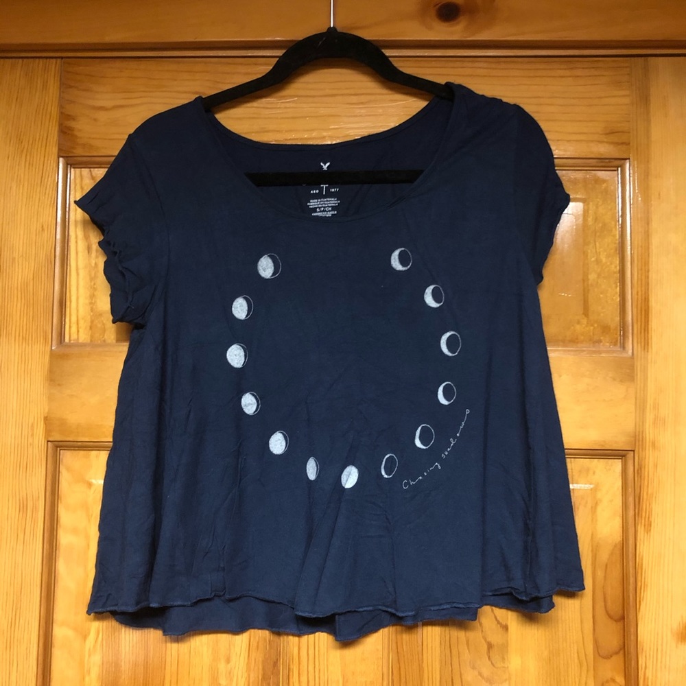 Soft cropped shirt